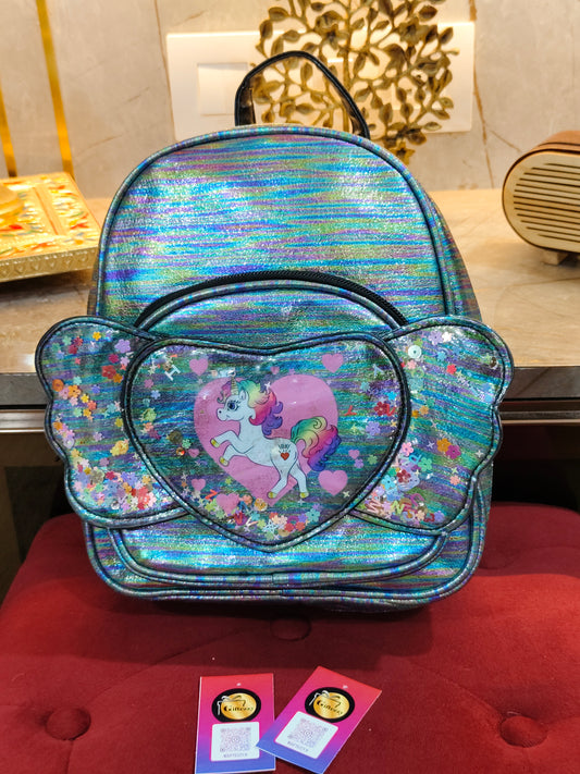 Fancy Bags - Unicorn Backpack Simmer -wing style