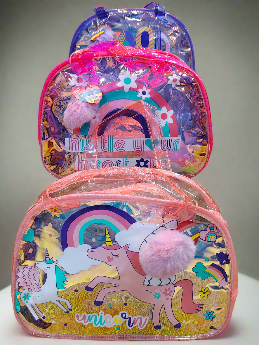 Fancy Bags - Holographic hand bag