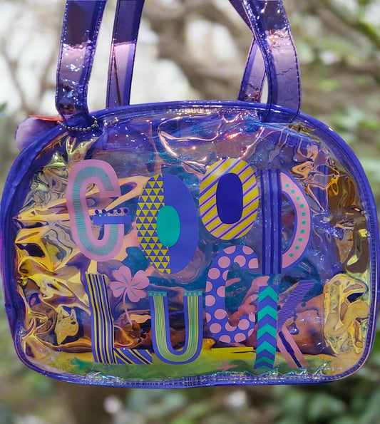 Fancy Bags - Holographic hand bag