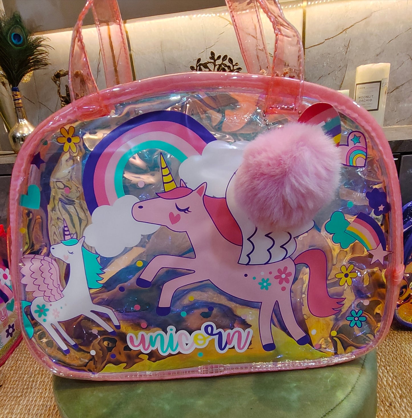Fancy Bags - Holographic hand bag