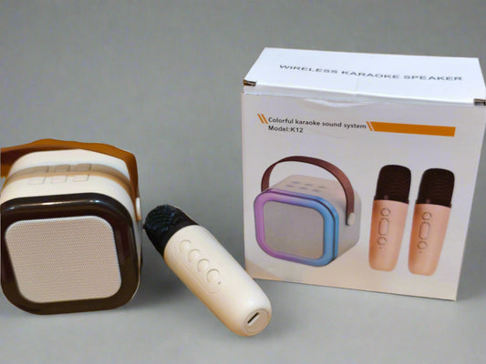 Karaoke Speaker with Mic and Light OR Colorful Karaoke sound system