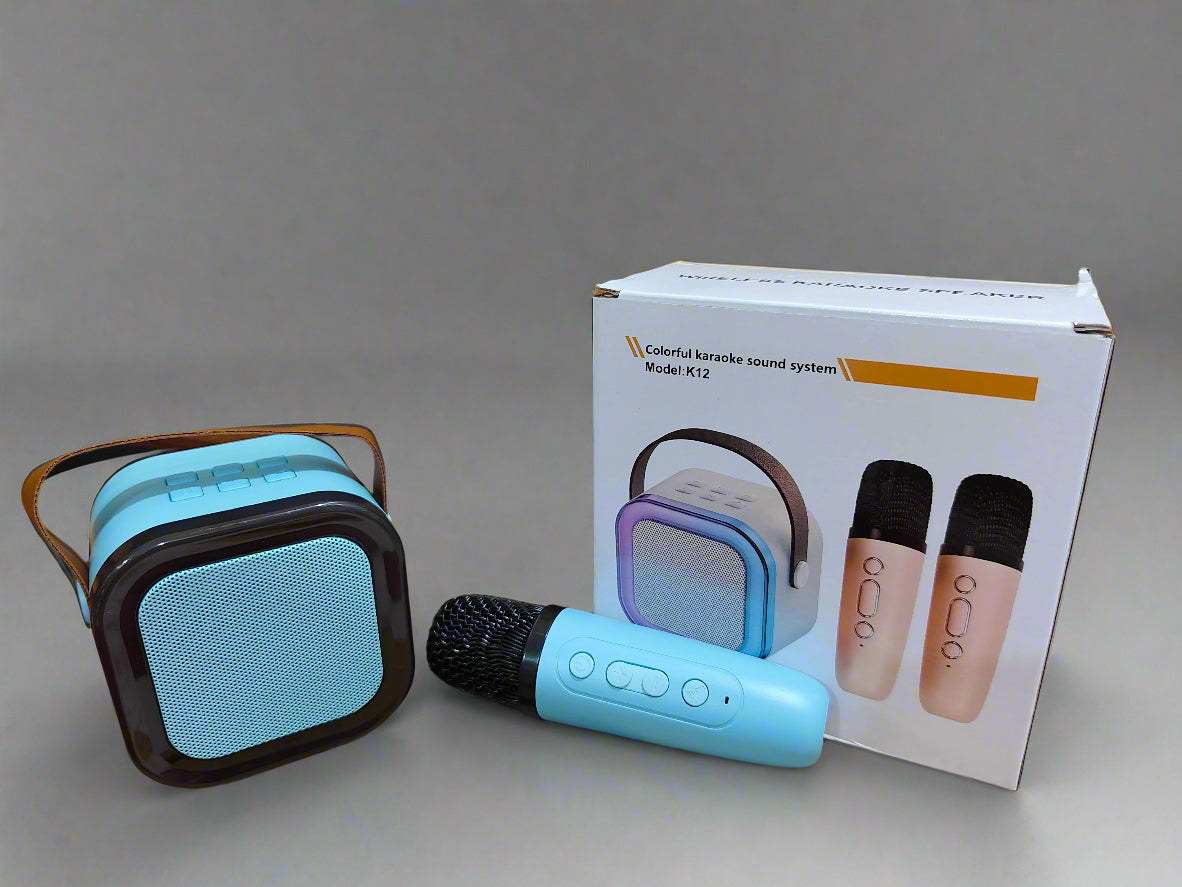 Karaoke Speaker with Mic and Light OR Colorful Karaoke sound system