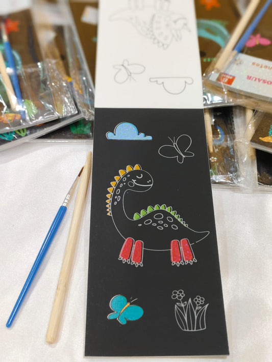 Coloring and Scratch book for kids