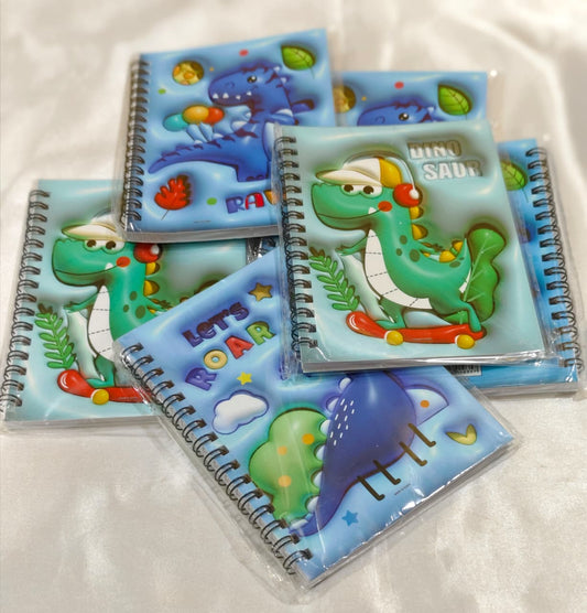 Mini Notebook - DINO print