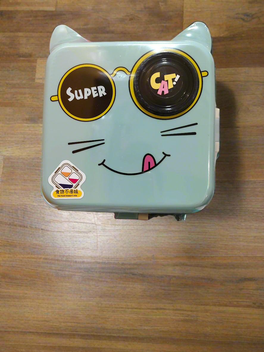 Lunch Box 3 compartment -Insulated Stainless steel - CAT
