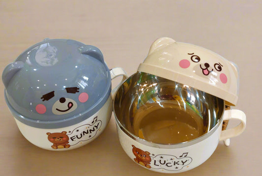 Snack Cup - heavy steel made - Bear style