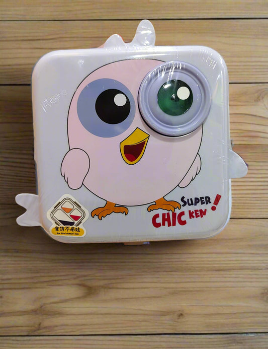 Lunch Box 3 compartment -stainless steel -Chic Design