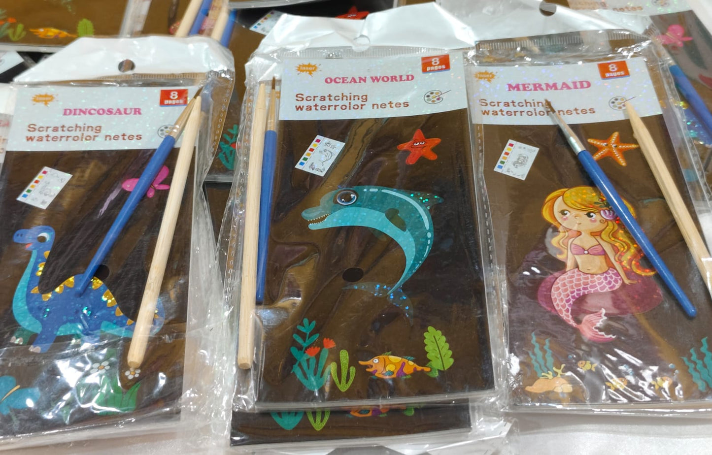 Coloring and Scratch book for kids