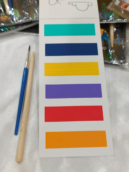 Coloring and Scratch book for kids