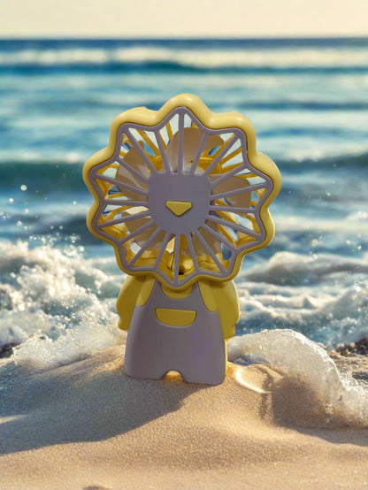 USB Chargeable and Portable, Pocket  Desktop Mini Fan with 3-Speed - Man Style