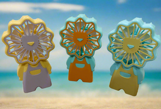 USB Chargeable and Portable, Pocket  Desktop Mini Fan with 3-Speed - Man Style