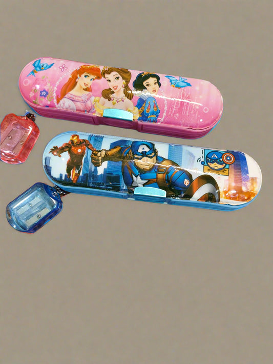Magnetic Pencil Box with Sharpener