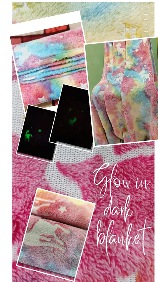 Kids Blanket - glow in dark