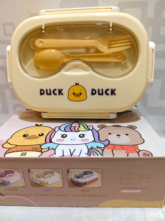 Lunch Box - steel insulated 3 compartment lunch box - JC2