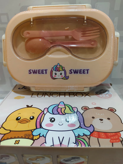 Lunch Box - steel insulated 3 compartment lunch box - JC2